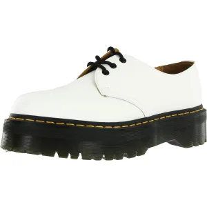 1461 Quad Womens Lace-Up Leather Oxfords