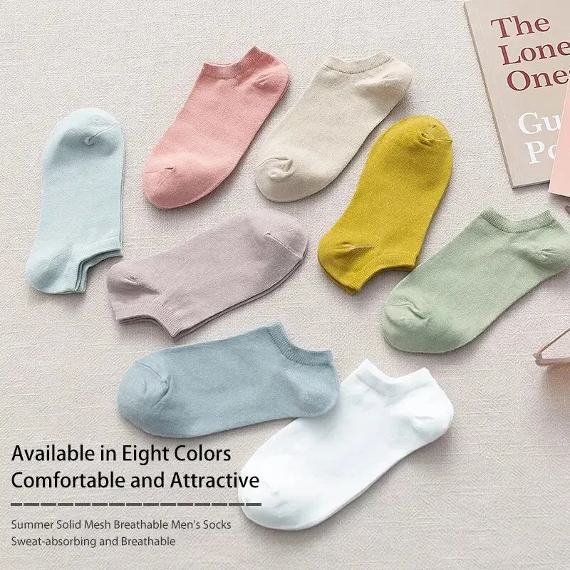 8 Pairs of Spring and Summer Four-season Women's Simple Fashionable