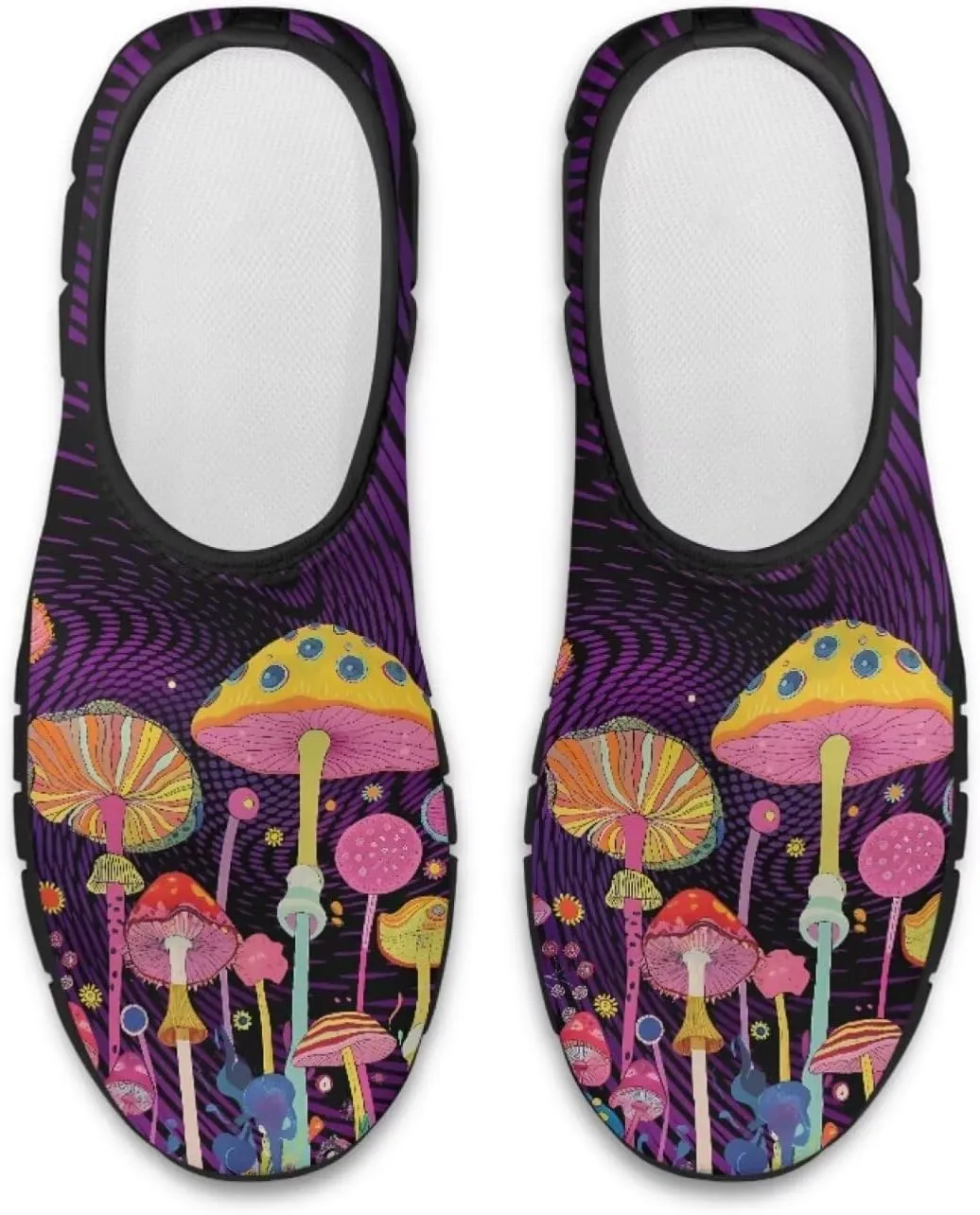 Aesthetic Plant Botanical Loafer Womens Slip On Shoes Non Slip Breathable Tennis Shoes Travel Work Shoes