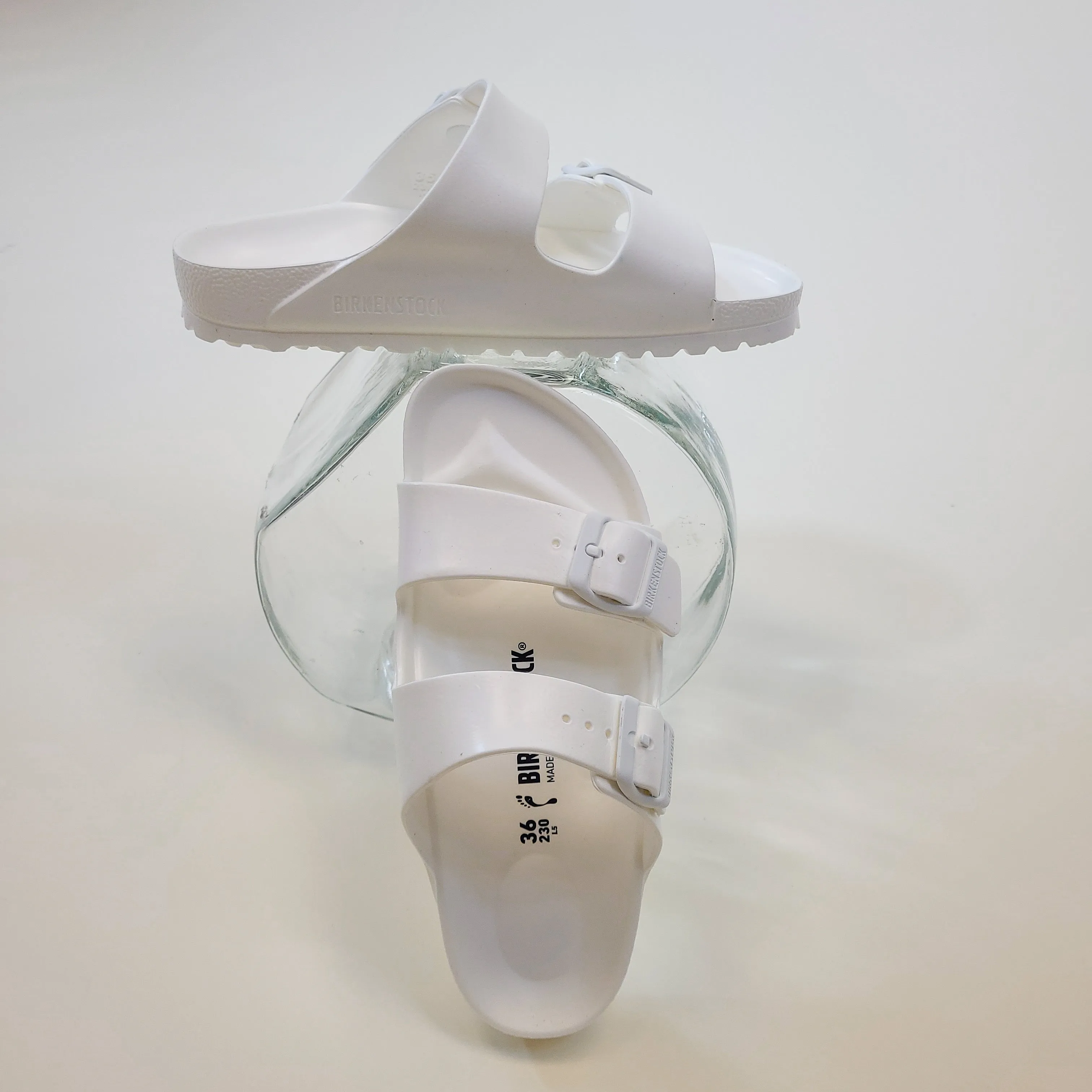 Arizona White Eva Sandal