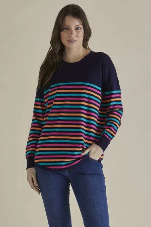 Betty Basics Sophie Knit Jumper Rainbow