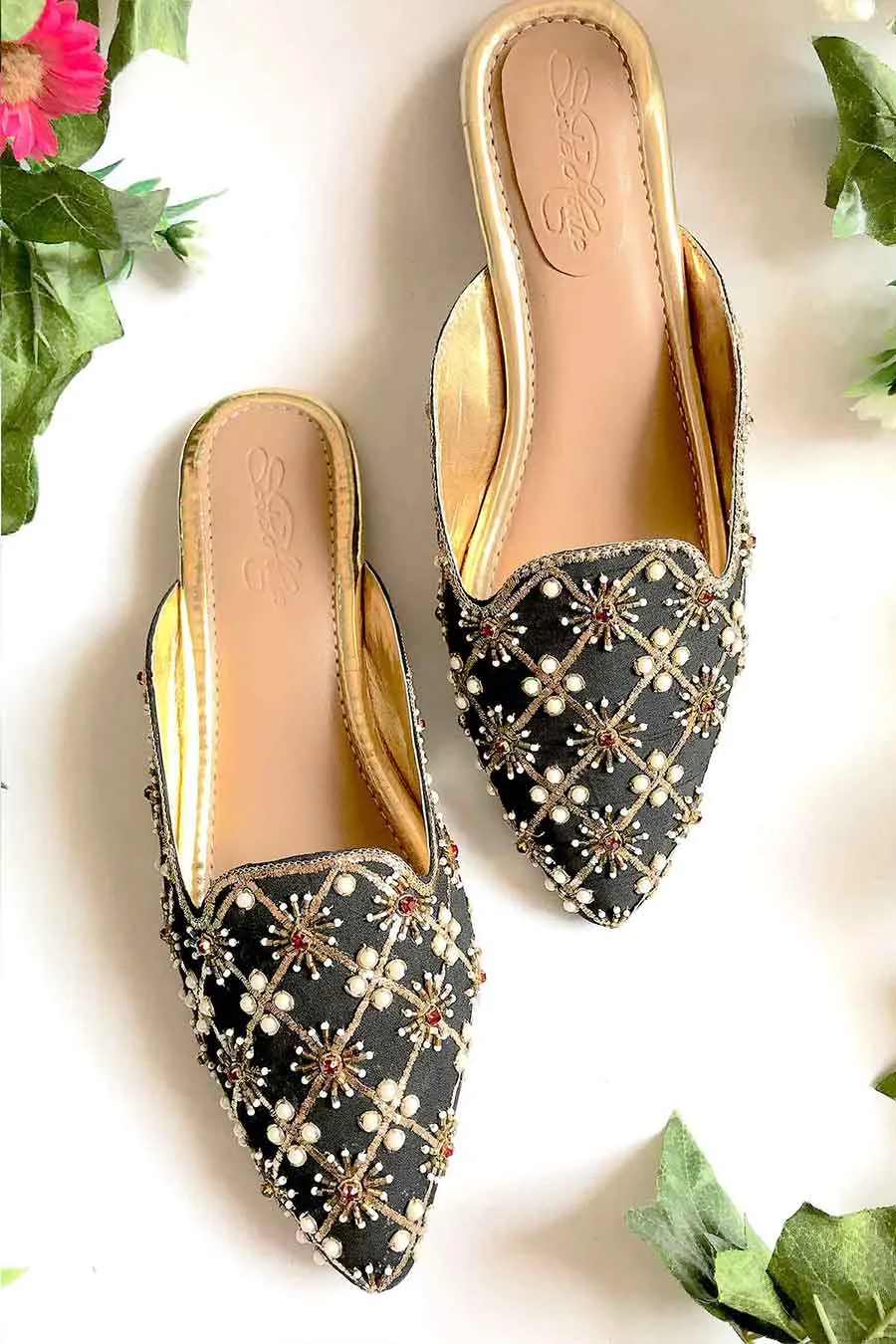 Black Nakshi Loafers