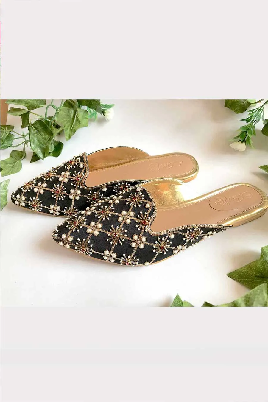 Black Nakshi Loafers