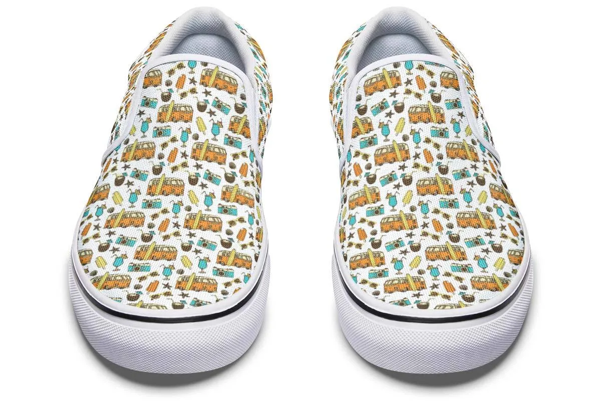 Bus Summer Vibe White