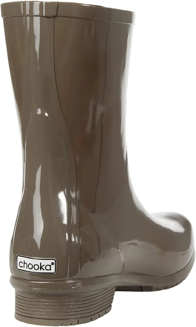 Chooka Polished Mid Rain Boots