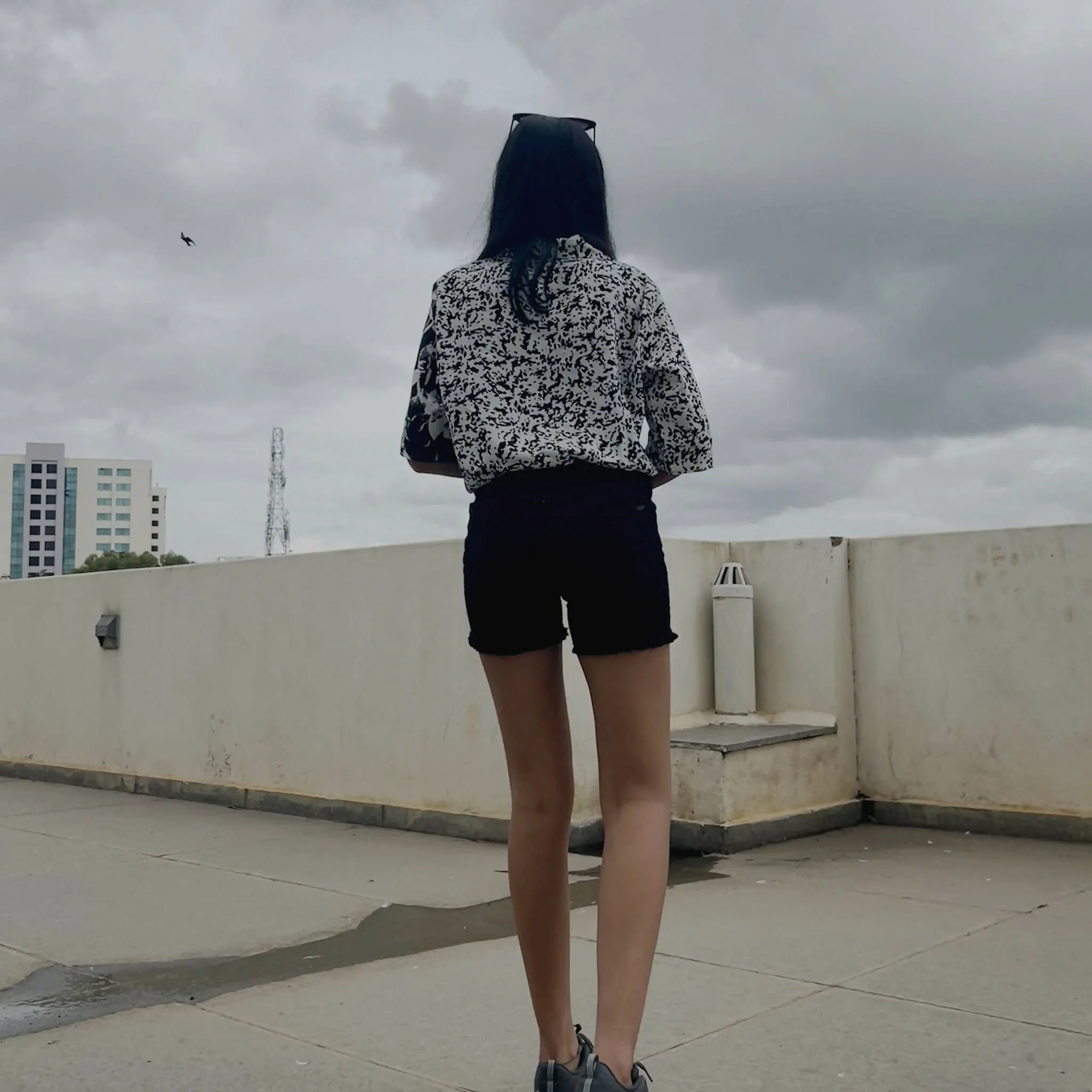 Clashed Print Designer Shirt
