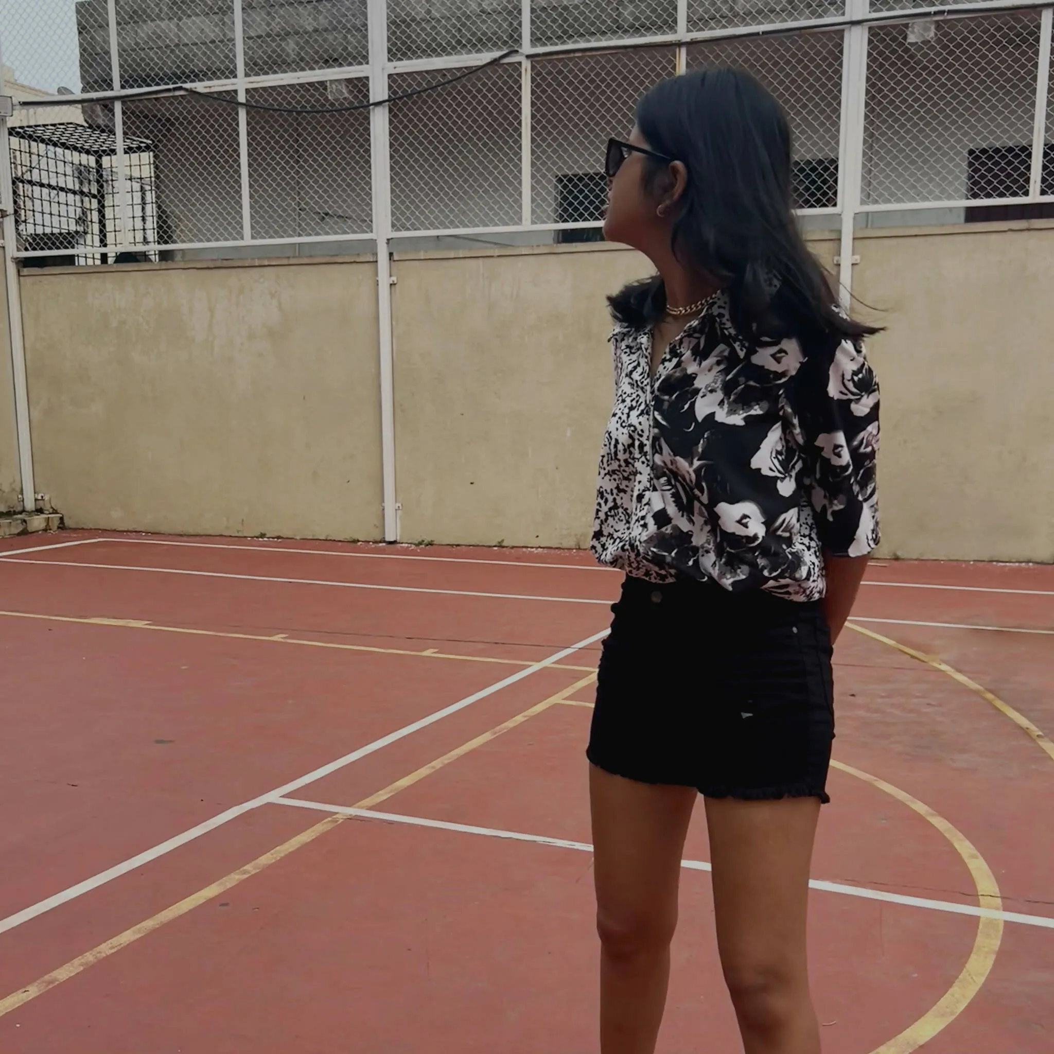 Clashed Print Designer Shirt