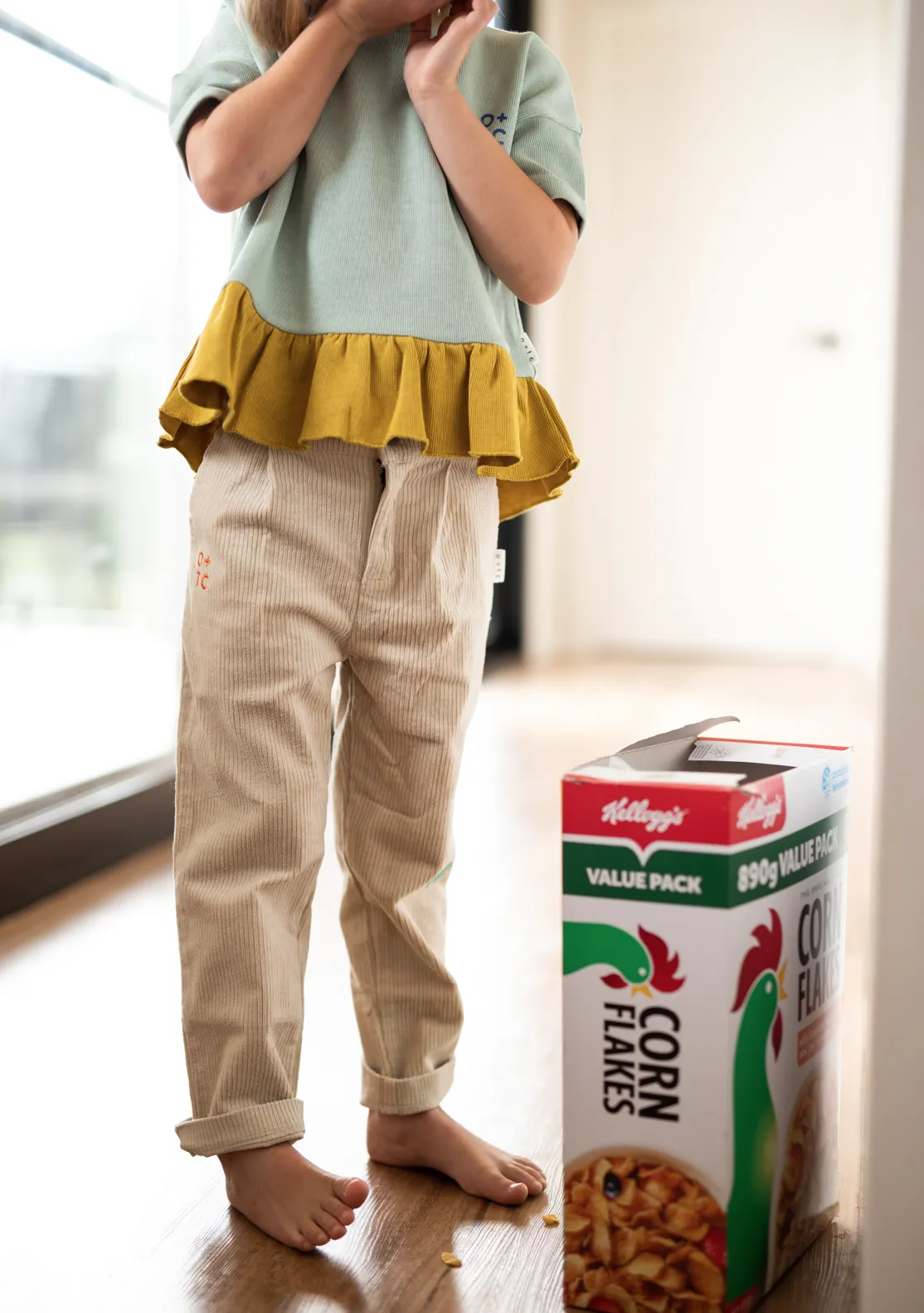 Clover Corduroy Relaxed Fit Pants