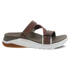 DANSKO ROSETTE BROWN MULTI - WOMENS