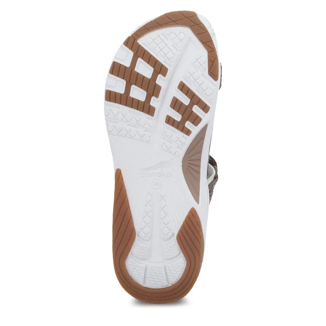 DANSKO ROSETTE BROWN MULTI - WOMENS