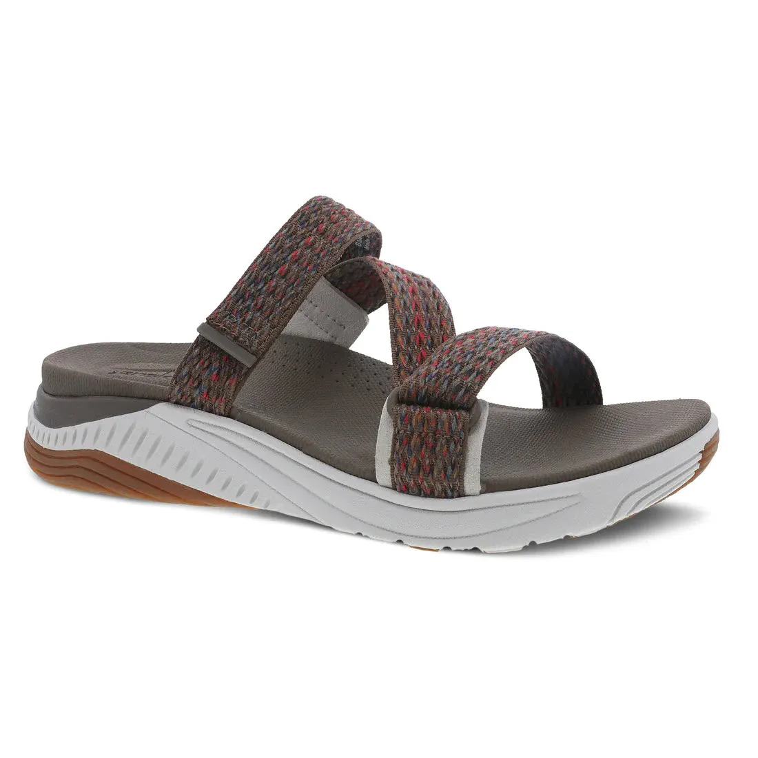 DANSKO ROSETTE BROWN MULTI - WOMENS