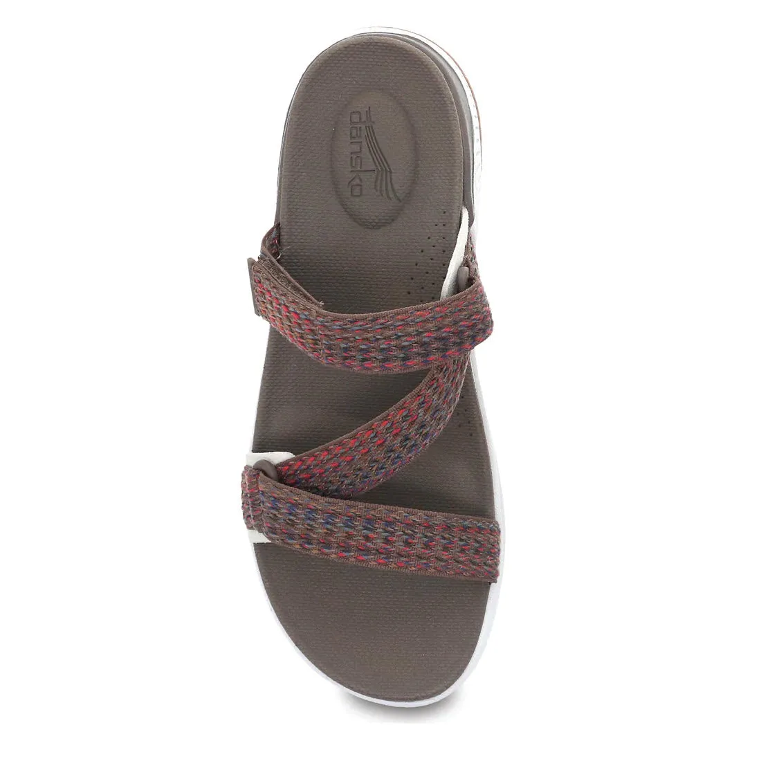 DANSKO ROSETTE BROWN MULTI - WOMENS