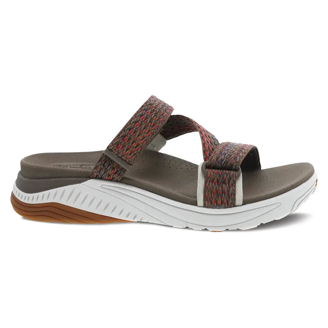 DANSKO ROSETTE BROWN MULTI - WOMENS