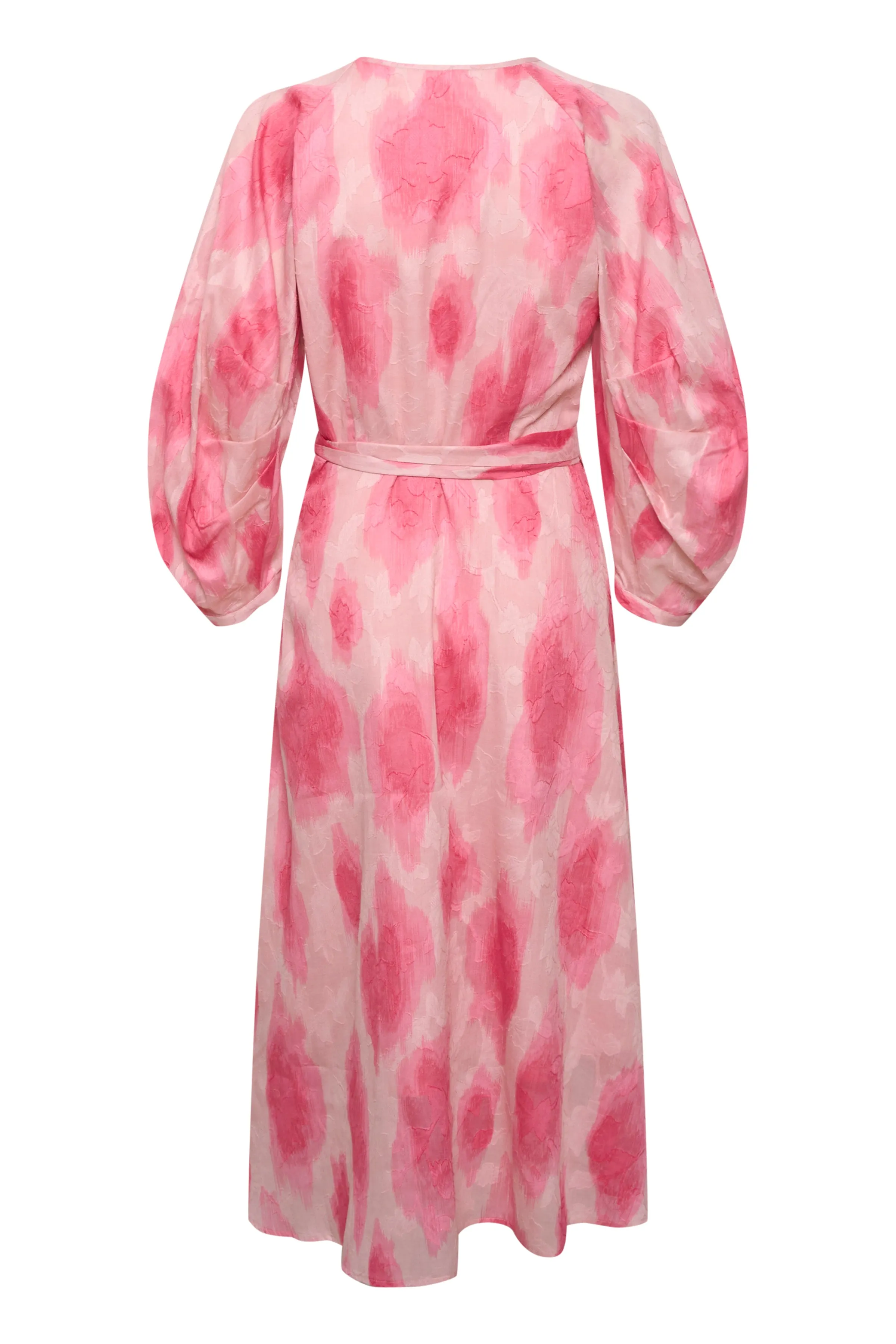 DimitraIW Wrap Dress - Pink Soft Shadow