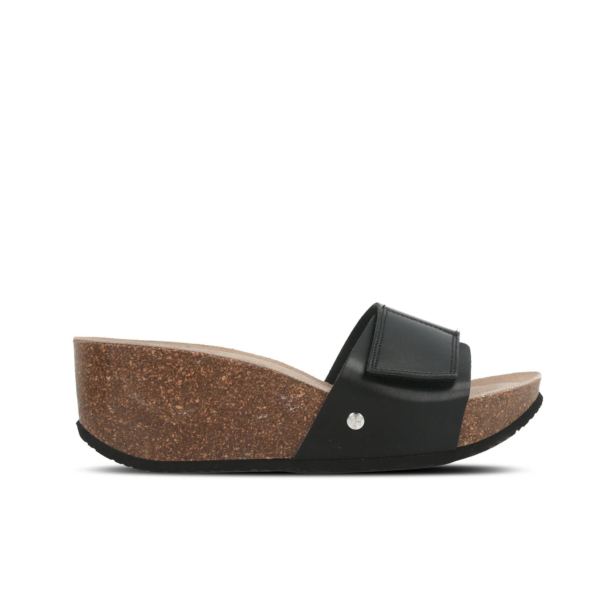 Elche Black Sandals