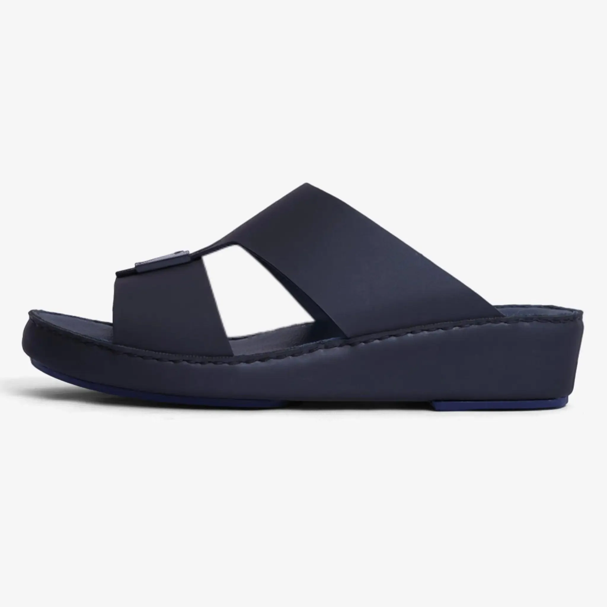 FARADA CLASSIC MATTE MODERN LEATHER MEN SANDALS NAVY