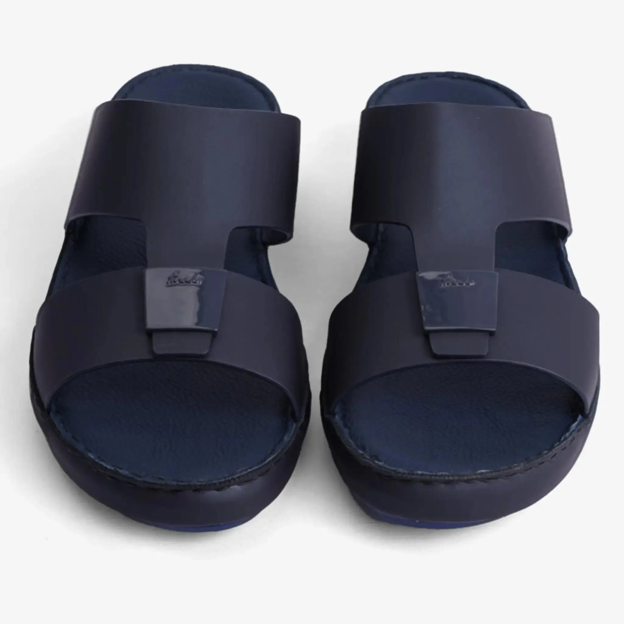 FARADA CLASSIC MATTE MODERN LEATHER MEN SANDALS NAVY