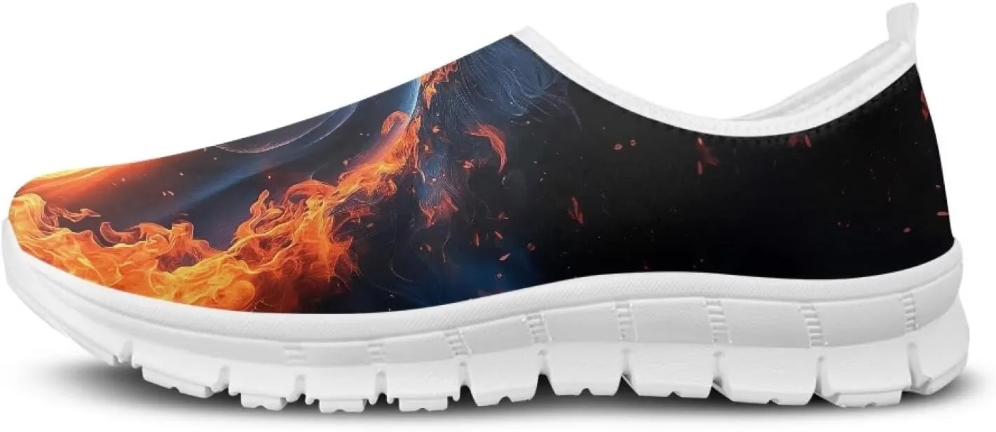Fashion Walking Sneakers for Mens Boys Custom Personalized Design Patterns Printing Shoes with Photo Name Breathable Soft Size 5-14 White Sole