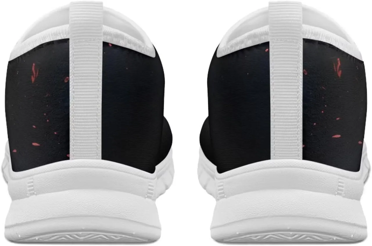 Fashion Walking Sneakers for Mens Boys Custom Personalized Design Patterns Printing Shoes with Photo Name Breathable Soft Size 5-14 White Sole