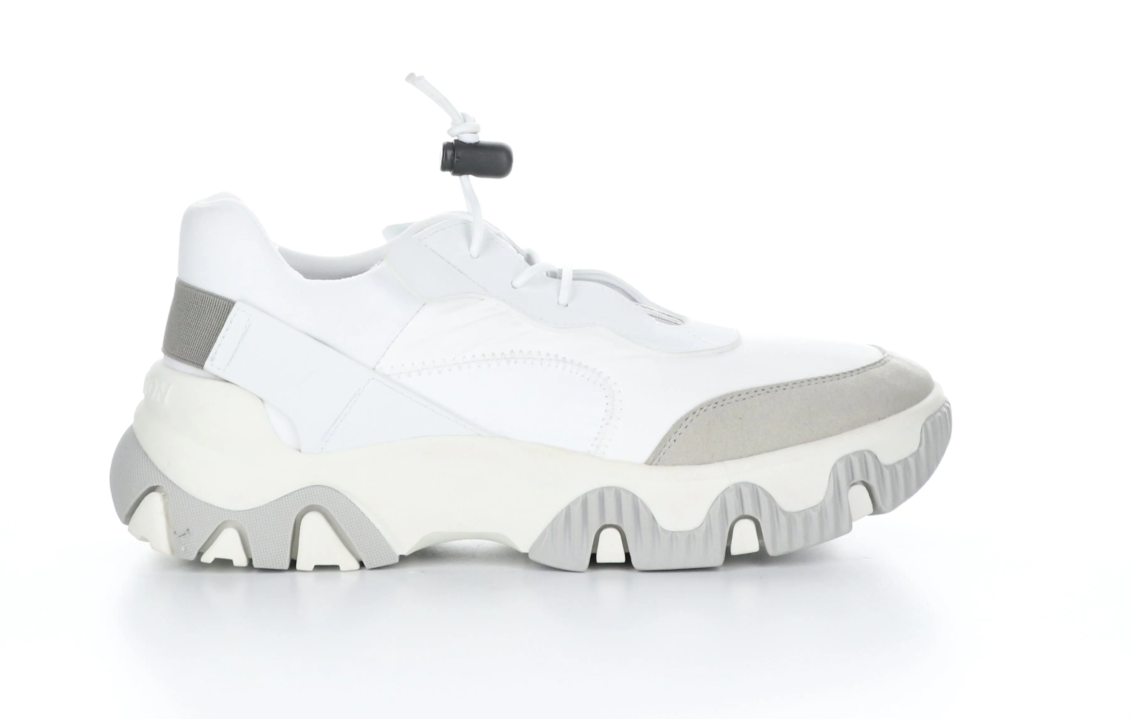 FEON749FLY Multi Offwhite Elasticated Trainers