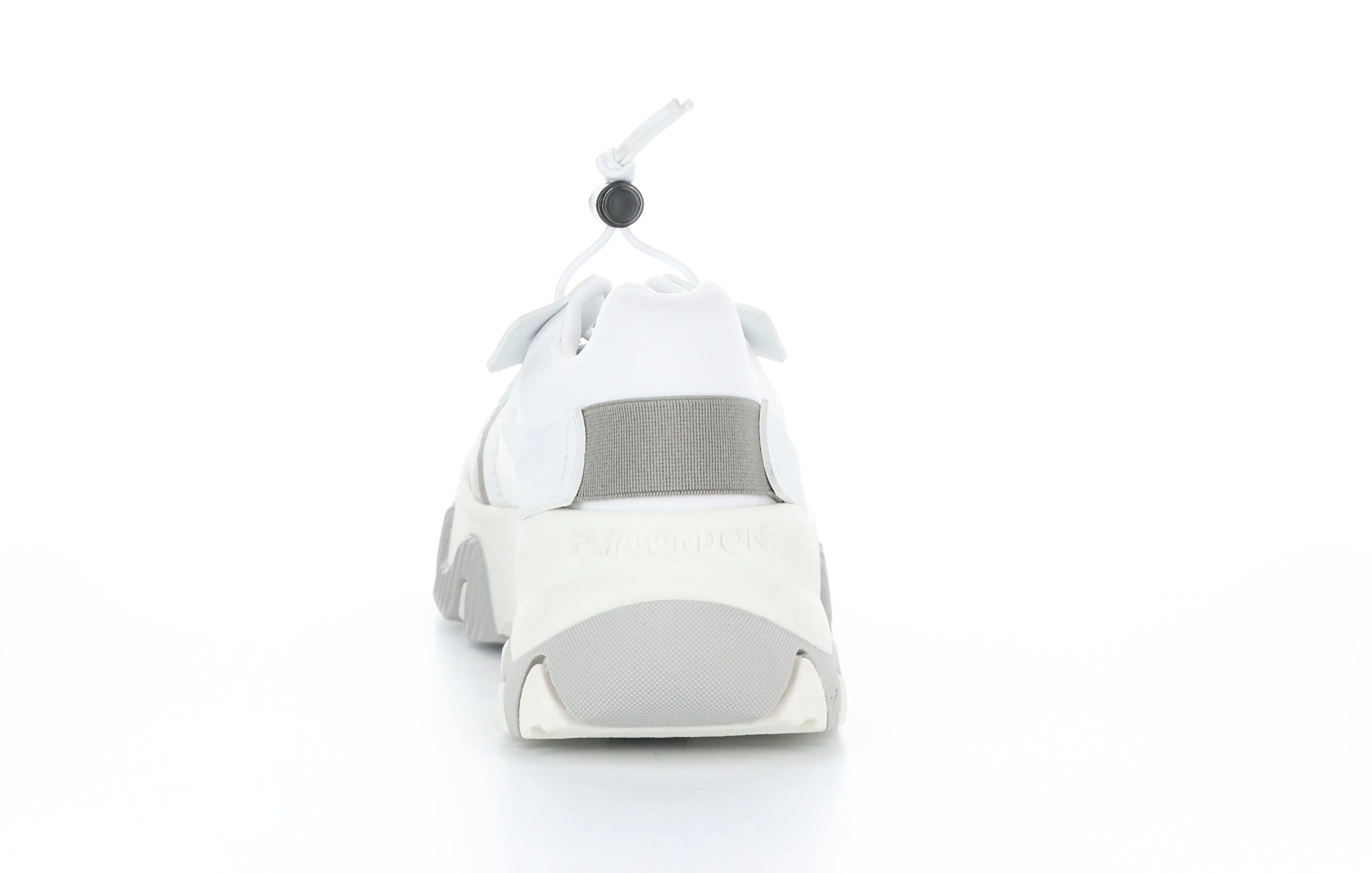 FEON749FLY Multi Offwhite Elasticated Trainers