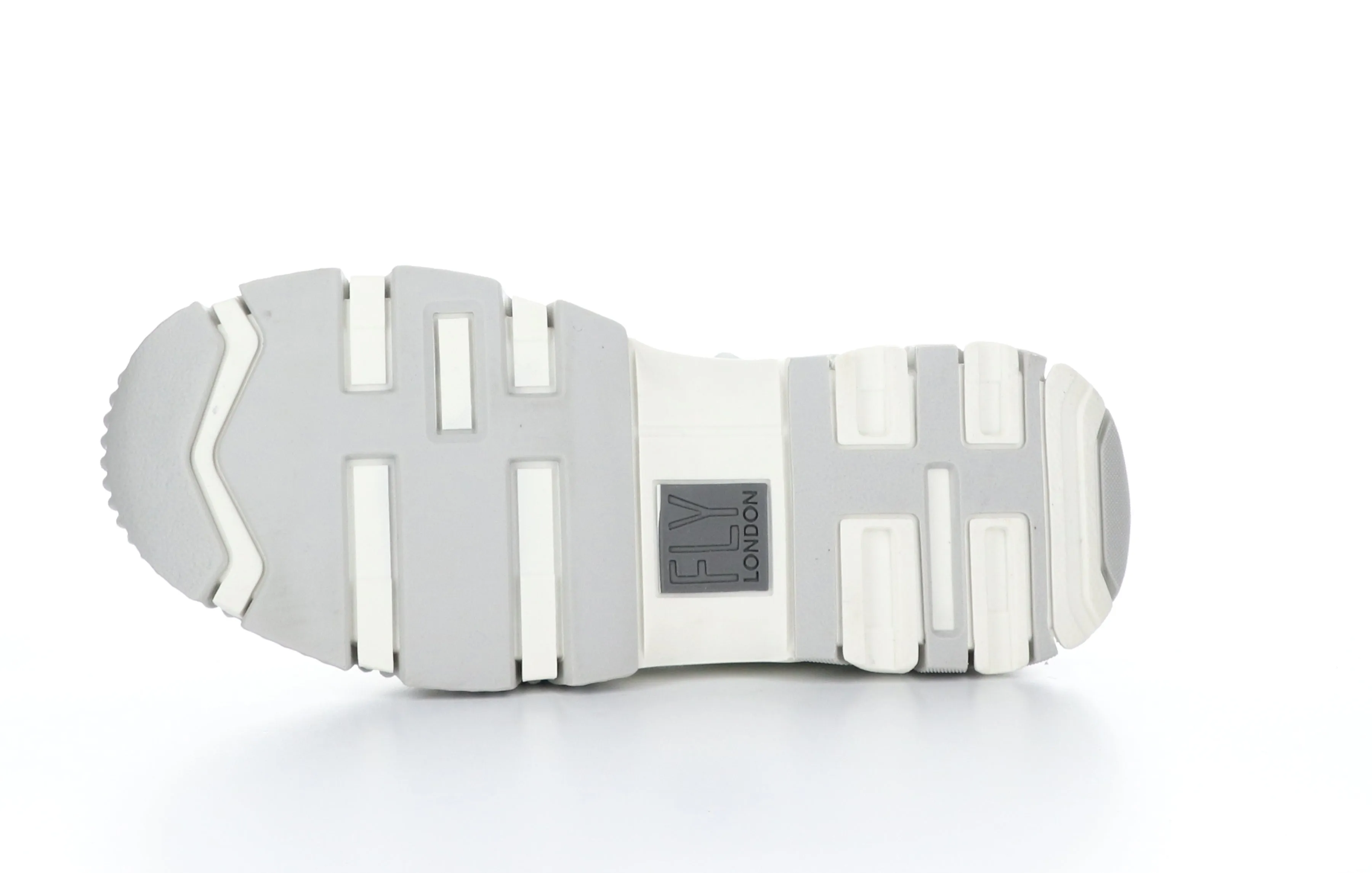 FEON749FLY Multi Offwhite Elasticated Trainers