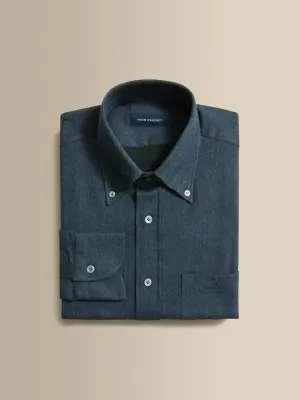 Flannel Button Down Collar Shirt