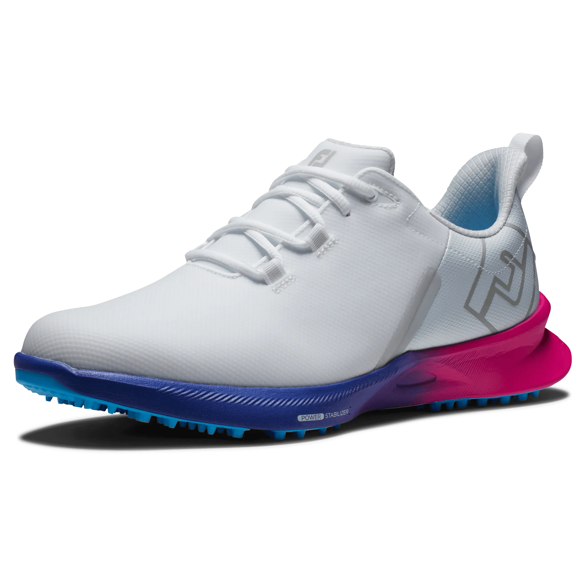 Footjoy Fuel Sport Ladies Golf Shoes - White/Purple/Pink