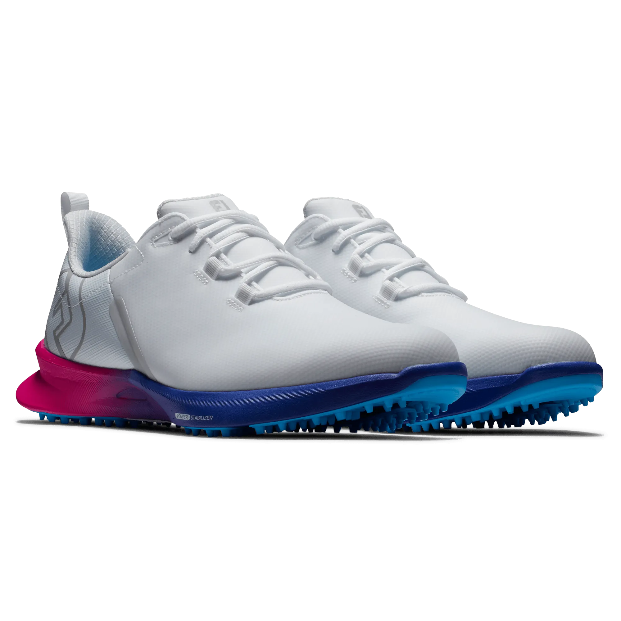 Footjoy Fuel Sport Ladies Golf Shoes - White/Purple/Pink
