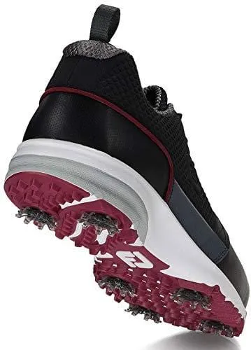 FootJoy Men's ContourFIT-Previous Season Style Golf Shoes Black 11.5 M US