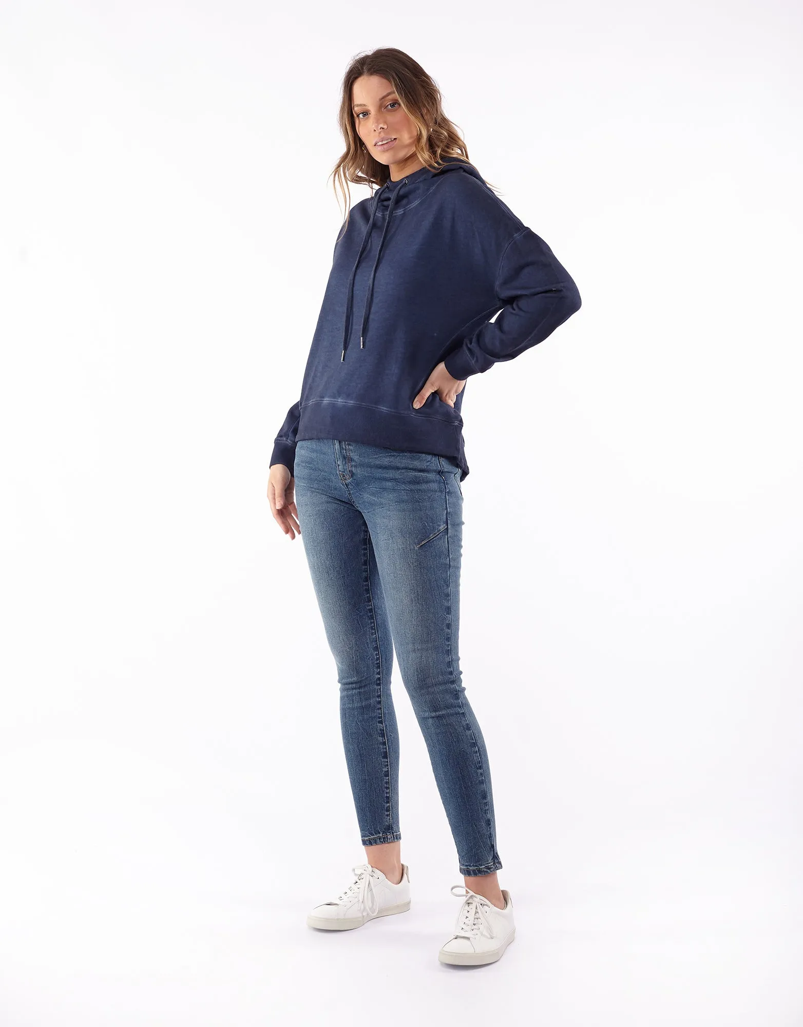 Foxwood || Jasmine Hoodie - Heritage Navy