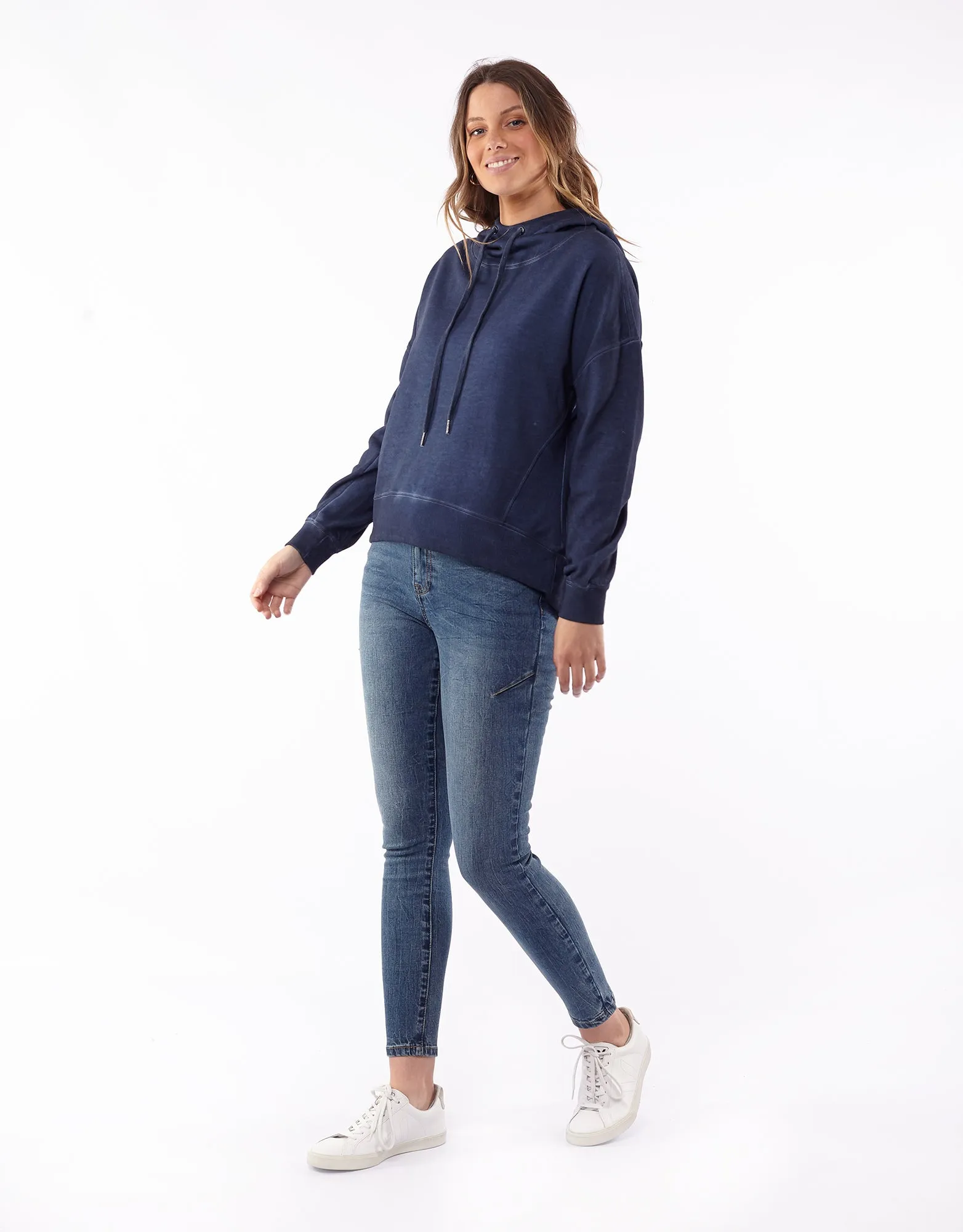 Foxwood || Jasmine Hoodie - Heritage Navy