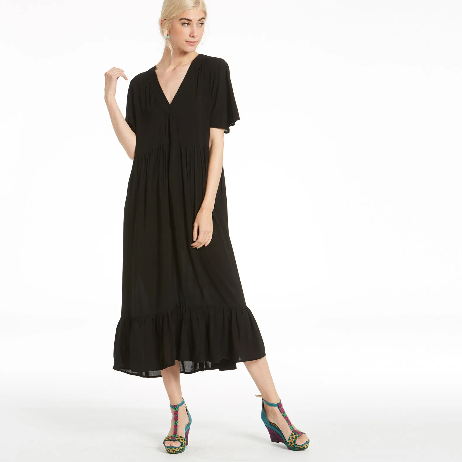Free As The Wind Midi Dress