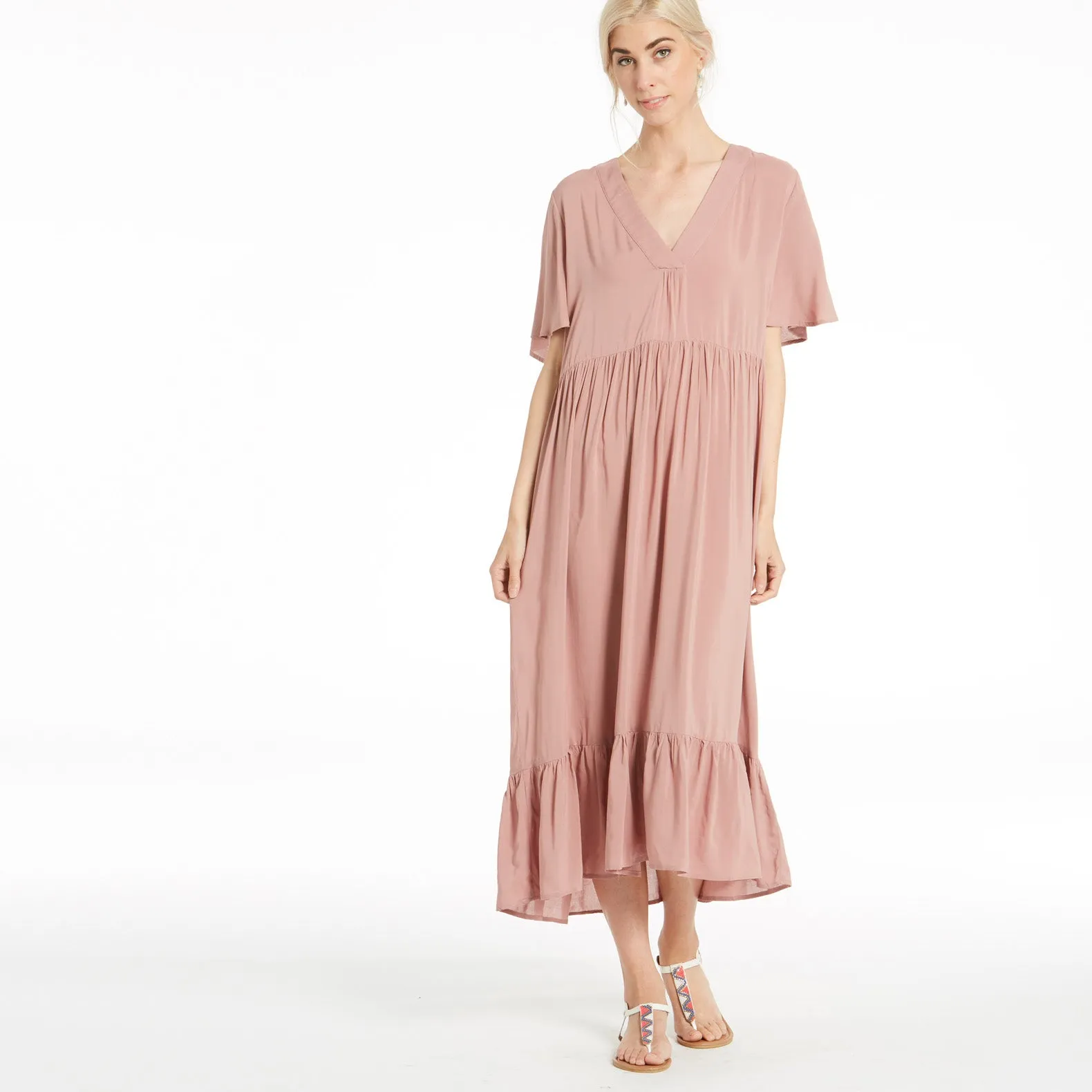 Free As The Wind Midi Dress