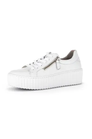 Gabor Dolly Trainer White Leather 63.200.21