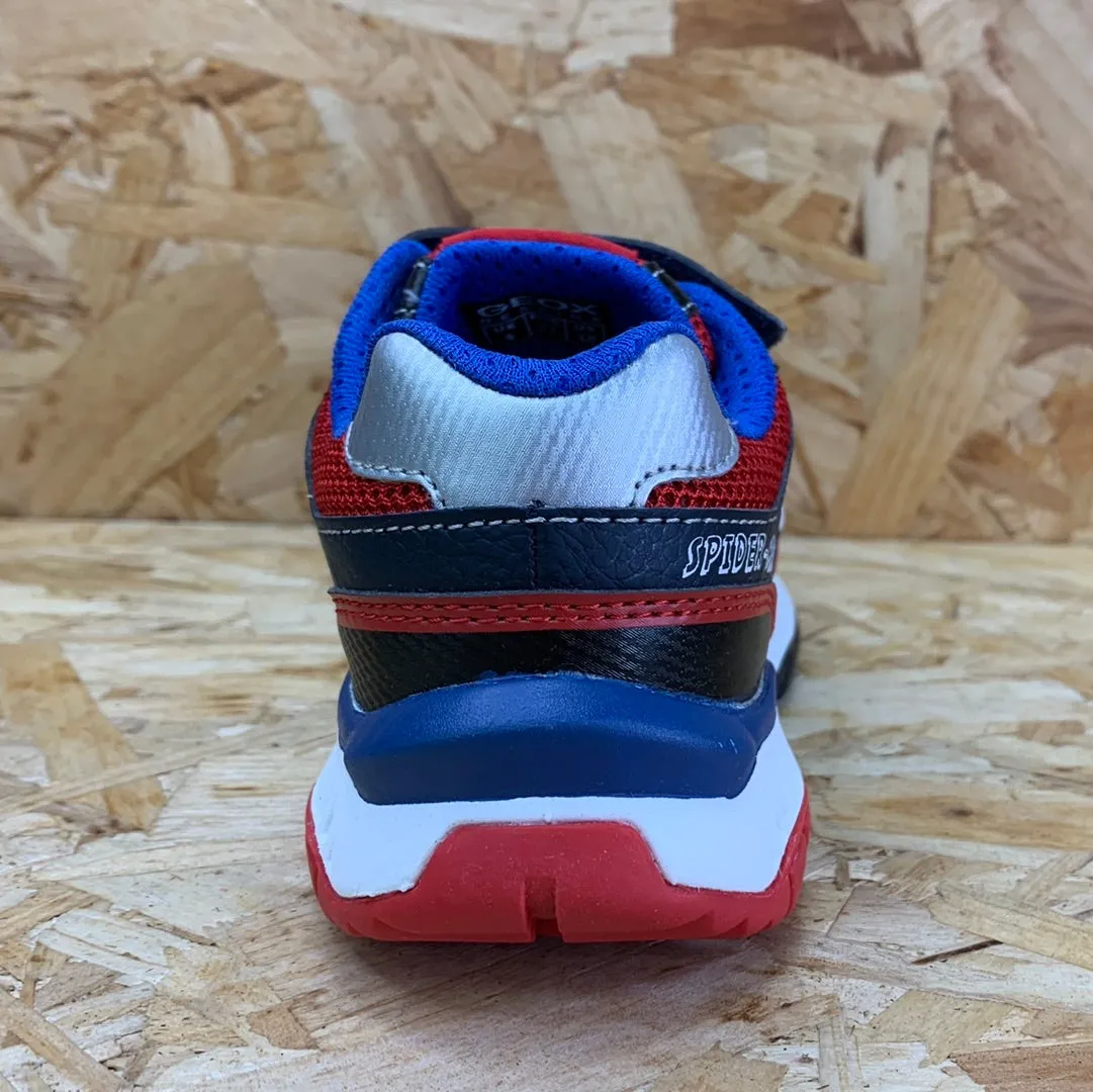 Geox Kids Marvel Spiderman Trainers - Blue / Red