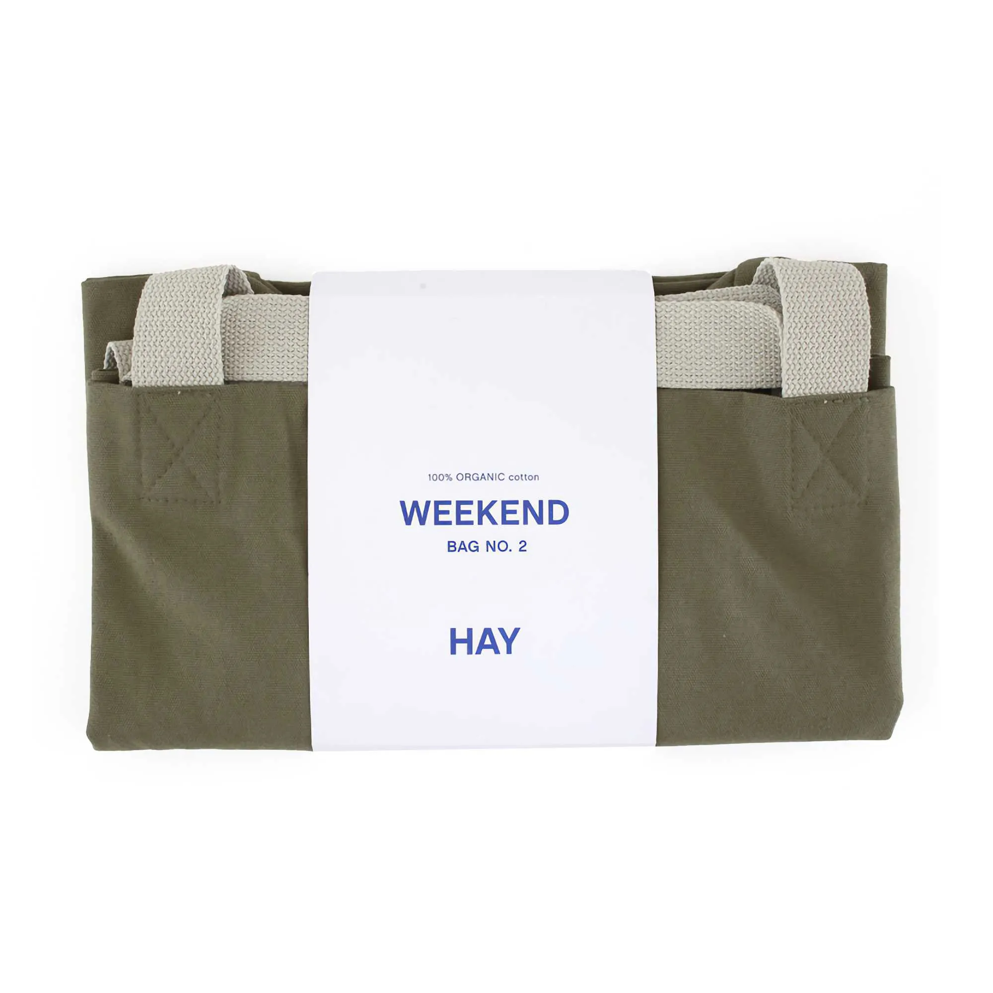 Hay Weekend Bag no.2 tote bag, Olive