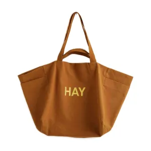 Hay Weekend Bag no.2 tote bag, Toffee