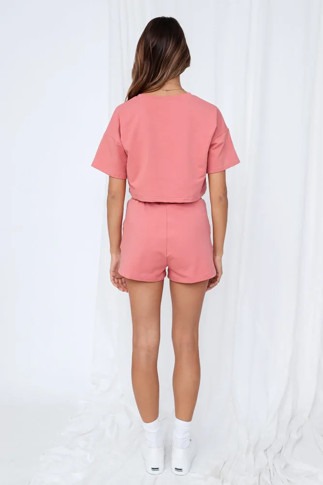 HELLO MOLLY Pillow Whispers Shorts Rose