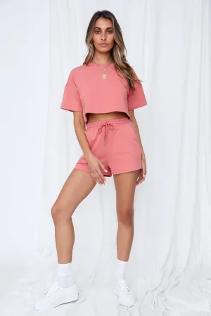 HELLO MOLLY Pillow Whispers Shorts Rose