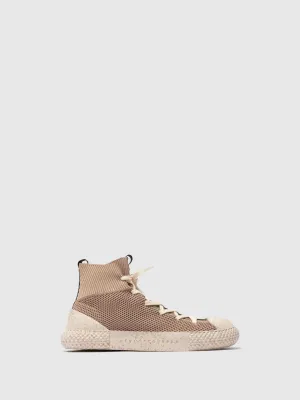 Hi-Top Trainers TRIP 1 M TAUPE