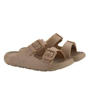 Igor Girl's and Boy's Kai Sandal - Taupe