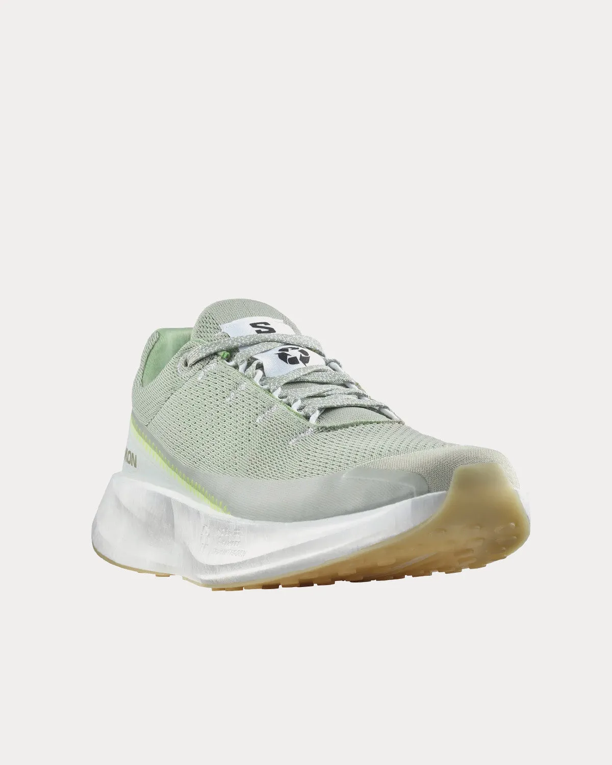 Index 02 White / Desert Sage / Safety Yellow Running Shoes