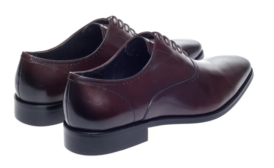 John White Bay Brown Capped Oxfords