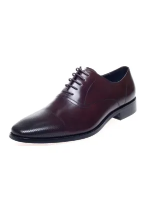 John White Bay Brown Capped Oxfords