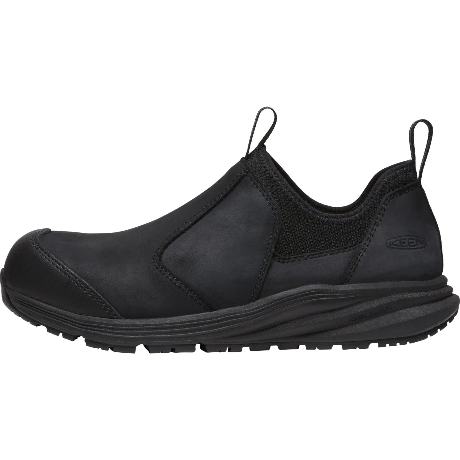 Keen Utility Mens Vista Energy Shift ESD CT Black Leather Work Shoes