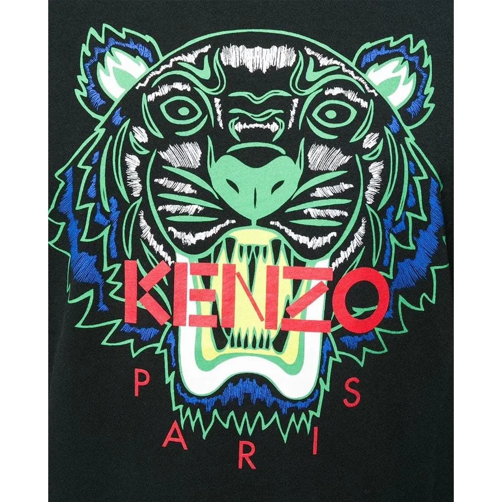 Kenzo Tiger Print T-Shirt Black