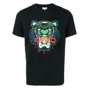 Kenzo Tiger Print T-Shirt Black