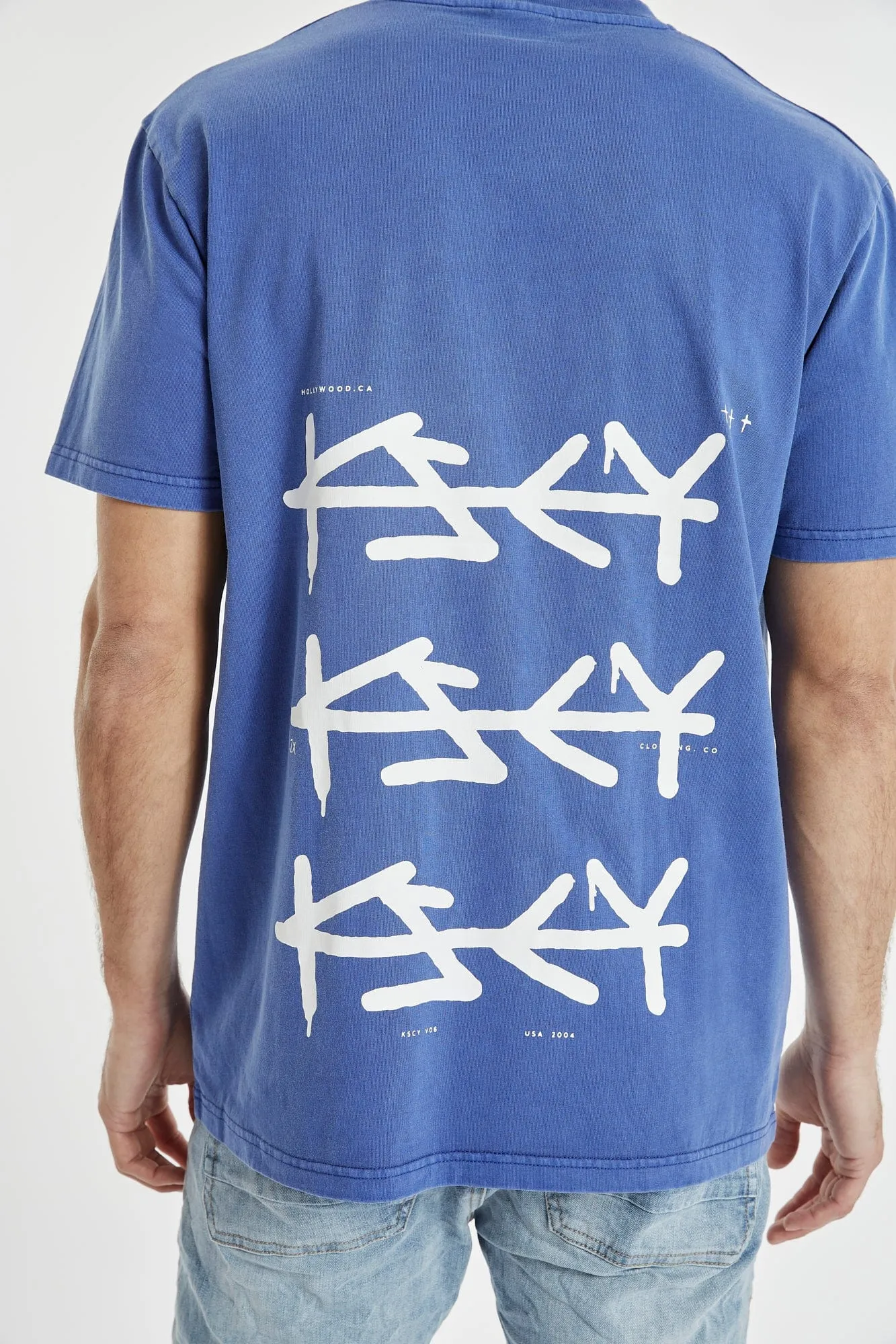 Krueger Relaxed Tee - Pigment Ultramarine