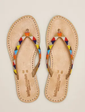 *LAST ONE!* Laidback London Seri Sandal in Tribal